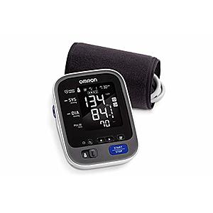Omron 10 Series Wireless Bluetooth Upper Arm Blood Pressure Monitor with Two User Mode (200 Reading Memory) - Compatible with Alexa $47.07
