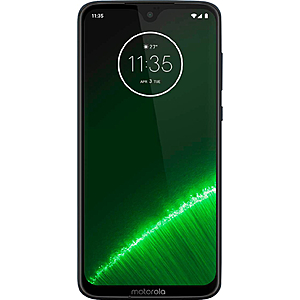 64GB Motorola Moto G7 Plus Unlocked Smartphone (Black) $70 + Free S/H
