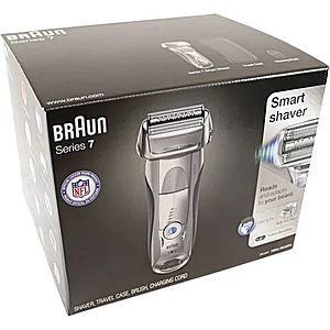 Braun Series 7 Wet and Dry Electric Shaver 7893s - $75 or $45 AR - Google Express New Customer - Costco