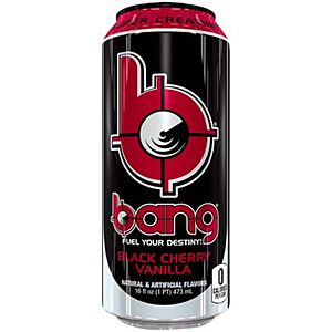 Bang Energy Drink 12 pack - $15.52 a case ($1.30 a can) - Free shipping on $25+