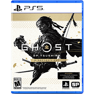 Ghost of Tsushima: Director's Cut - PlayStation 5 - Walmart.com - $39.93