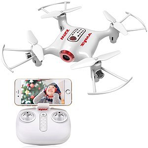 Syma X21W Mini Drone (w/ live video feed in fpv) - Amazon $32.45 AC