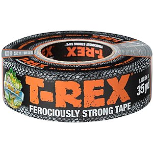 T-REX 240998 Ferociously Strong Tape, 1.88 Inches x 35 Yards, Waterproof Backing, Dark Gunmetal Gray, Single Roll $7.97