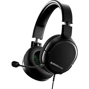 SteelSeries - Arctis 1 Wired Gaming Headset for Xbox X|S, and Xbox One - Black $20.99 BestBuy and Amazon