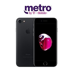 Metro by T-Mobile: 32GB iPhone 7 + 30-Day Unlimited Plan (w/ Port-In/New Line) $115 Valid In-Store Only