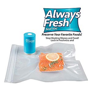 Always Fresh - Handheld Vacuum Food Sealer - $17.59  + Free Shipping
