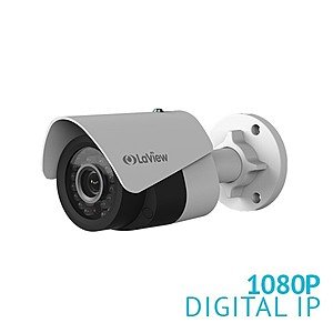 LaView 2MP 1080P IP PoE Metal Surveillance Bullet Cameras (Refurb) $29.6