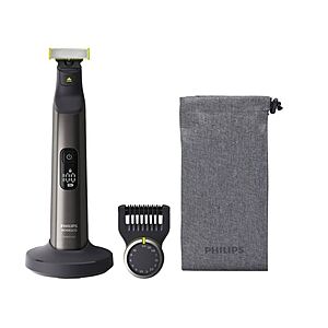 Philips Norelco OneBlade Pro Hybrid Rechargeable Hair Trimmer and Shaver Chrome QP6550/70 $39.99 - $39.99