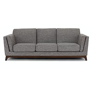 Article Ceni Walnut & Volcanic Gray Sofa (3-seat) $229