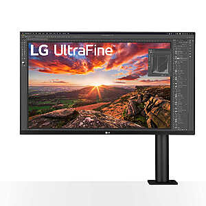LG 32" Class Ultrafine UHD IPS Monitor with ErgoStand - $649-$150off = $499.99 at Costco