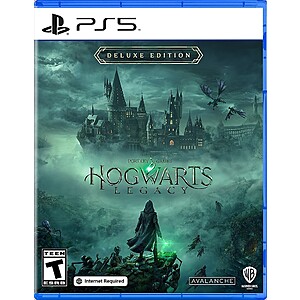 Hogwarts Legacy Deluxe Edition + free $10 GC - PlayStation 5 $79.99