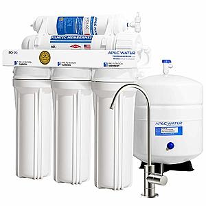 APEC Top Tier Reverse Osmosis Drinking Water Filter System w/ Brushed Nickel Faucet $195.96 + Free Shipping