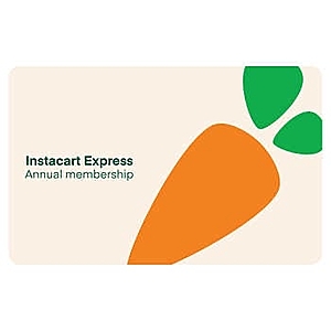 Instacart 1 Year Express Membership  - $78.99