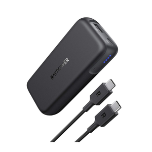 Ravpower PD Pioneer 10000mAh 29W Portable Charger 2-Port Power Bank for $13.99