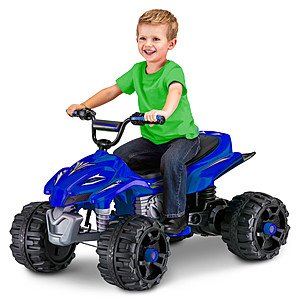 Sport ATV, 12-Volt Ride-On Toy by Kid Trax, ages 3+, 3 diff colors $98