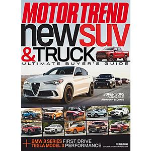 4-Years Motor Trend Magazine (48-Issues) $10