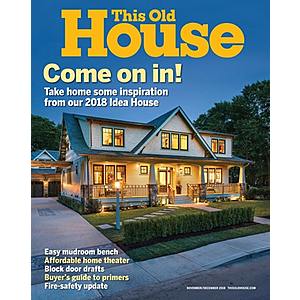 Discountmags: Pre-BF Sale This Old House for $4.89/yr