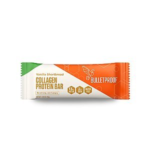 Bulletproof Collagen Protein Bars: Buy 1 Get 1 Free- 24 Bars for $34.95