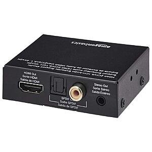 Amazon Basics 4K HDMI Audio Extractor Converter $5.74 shipped w/ Prime