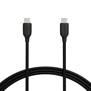 Amazon Basics Fast Charging USB-C to USB-C 2.0 Cable: 10' $4, 6' $3.60