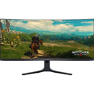 34" Alienware AW3423DWF 3440x1440 QD-OLED 0.1ms 165Hz FreeSync Curved Monitor $900 + Free Shipping