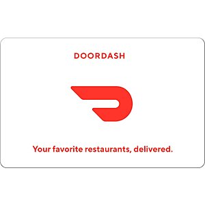DoorDash - $100 Gift Card [Digital] $85