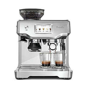 Breville Espresso machines: Touch $800, Breville Pro $640, Oracle $2160. Smart Oven pro: $223 or $320 w/air fryer.  Price with bbb beyond plus membership  - $800