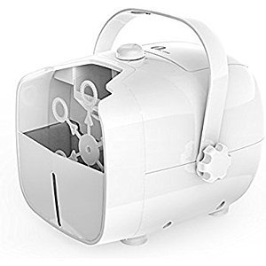 1byone Portable Bubble Machine, Automatic Bubble Blower Powered $24.41 @amazon