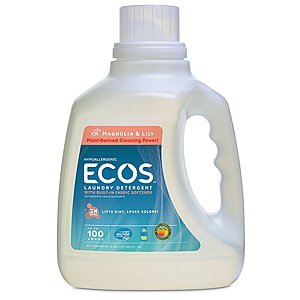 Add-On Item: 2-Pack 100oz. Earth Friendly ECOS 2x Liquid Detergent  $10
