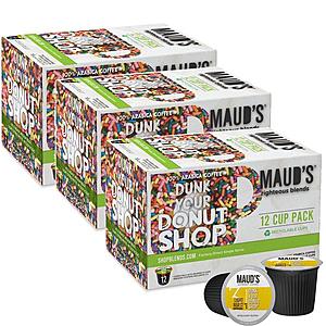 Intelligent Blends - MAUD's 50 Ct Espresso NESPRESSO and 36 Ct Donut Shop KCup Capsules - $10.37 and $12 AC FS