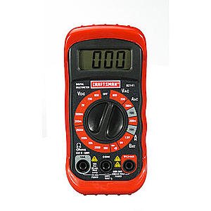 SEARS Craftsman digital Multimeter (yes, that one) - $10 with $3 points rolling ($7spend +trade $3 old SYW points for $3 new points) TODAY 1/19 ONLY