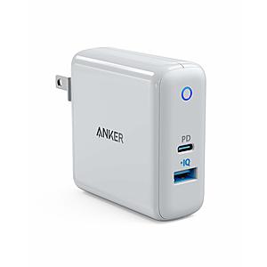 Anker PowerPort Speed+ Duo Wall Charger with 30W Power Delivery Port for iPhone Xs/Max/XR/X/8, iPad Pro 2018/Air 2/Mini, MacBook Pro/Air, Galaxy S10/S9/S8, and More $18.19
