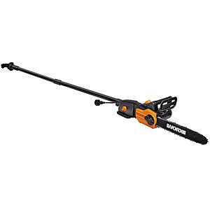 WORX WG310 8" Electric Chainsaw with Extension Pole - $46 on eBay