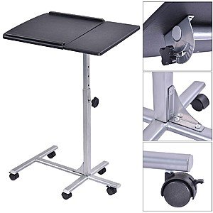 Costway Rolling Laptop Table $24.95 + Free Shipping