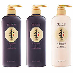 Daeng Gi Meo Ri Ki Gold Premium Shampoo/Conditioner, 3-pack $36.99