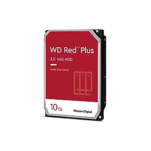 10TB Western Digital Red Plus NAS Hard Drive 3.5" 4 for $672 + Free Shipping