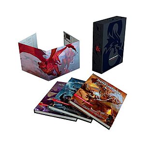 Dungeons & Dragons Core Rulebooks Gift Set (Foil Covers Edition w/ Slipcase) $68.80 + Free Shipping