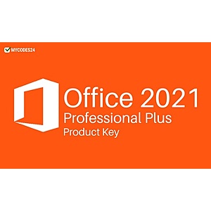 Microsoft Office 2021 Professional Plus Product Key - Lifetime for Windows 1PC for $17.50 with promo ends at 1/14