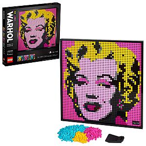 LEGO Art Andy Warhol's Marilyn Monroe Collectible Canvas Art Set Building Kit for Adults 31197 $71.99