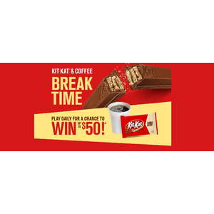 KitKat and Coffee Break Time    Ends 12/31/2018