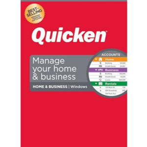 Quicken Home & Business Personal Finance - 1-Year Subscription (Windows) $44.98 at Newegg