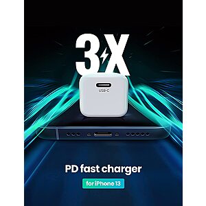 Mini 20W USB C Charger for $7.8 at Ugreen with Free Shipping