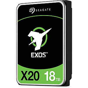 (Refurbished) Seagate Exos X20 18TB HDD from goharddrive (via eBay) $159.99