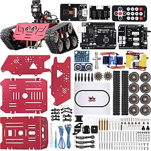 Elegoo Conqueror Tank - STEM Programming Robot Kit - $99.99