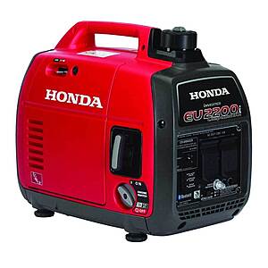 Honda 2200W Remote Stop/Recoil Start Bluetooth Gasoline Powered Inverter Generator $799.20 + Free Shipping
