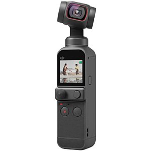 DJI Pocket 2 4K Stabilized Pocket-Sized/Handheld Camera + DJI Wide-Angle Lens $350 + Free S/H