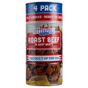 Butterfield Farms Roast Beef in Beef Broth - 4 12oz cans - Clearance $10.61 @ Sam's Club B&M & Online - YMMV