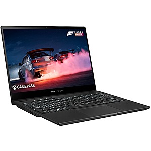 ASUS - ROG 13.4" Touchscreen Gaming Laptop - AMD Ryzen 9 - 16GB Memory - NVIDIA GeForce RTX 3050 Ti V4G Graphics - 1TB SSD - Off Black $999.99