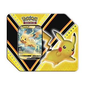 Pokémon TGC: Pikachu V Powers, Eevee V Powers, or Eternatus V Powers Tin for $9.99 each (50% off MSRP) at Target.com