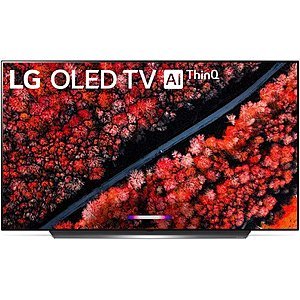 LG 4K UHD HDR AI Smart OLED HDTVs: 55" OLED55C9PUA $1149